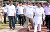 Mangaluru: Parameshwar oversees arrangements for Federation Cup event at Mangala Stadium